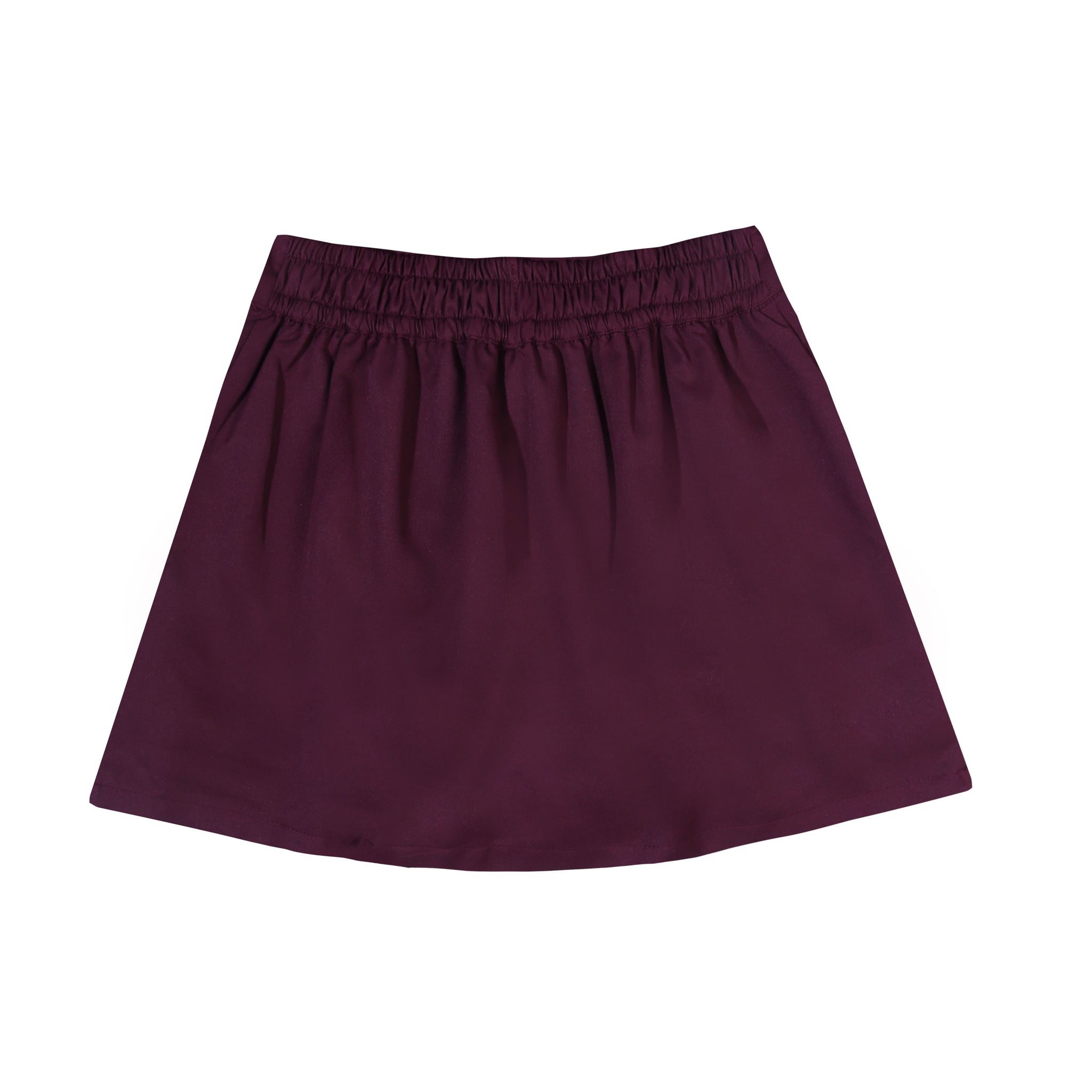 Flare Pleated Skort FlexTile Maroon