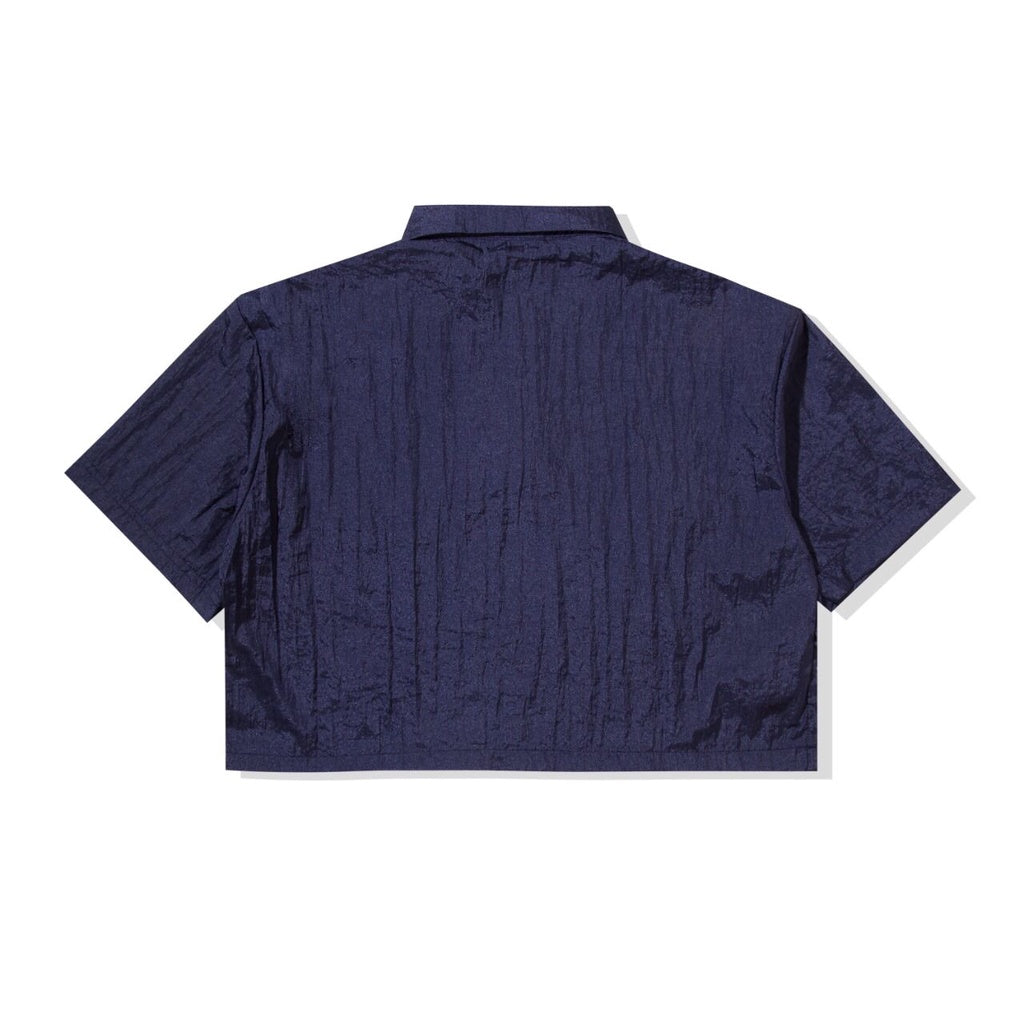 Court Boxy Oversized Shirt Navy