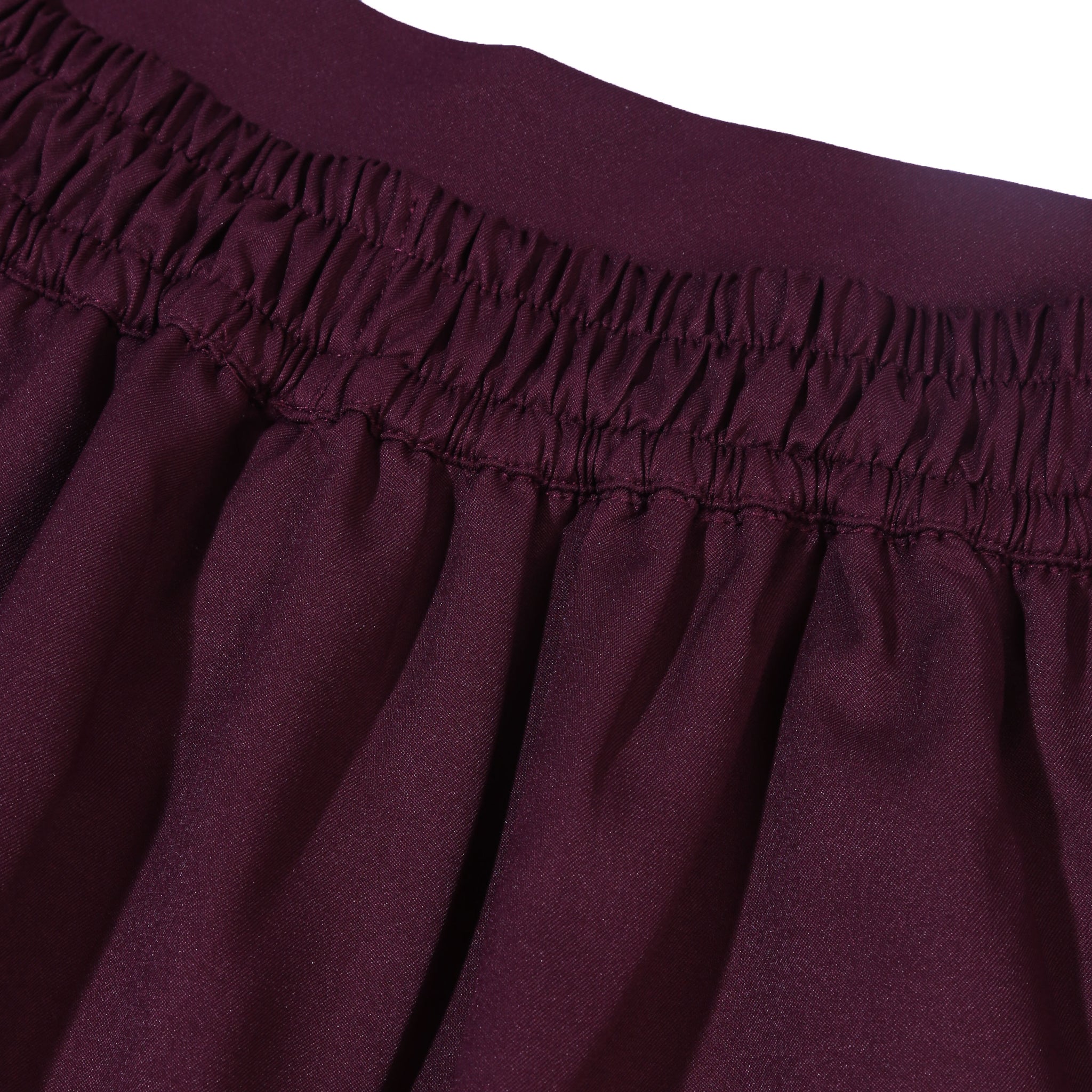 Flare Pleated Skort FlexTile Maroon