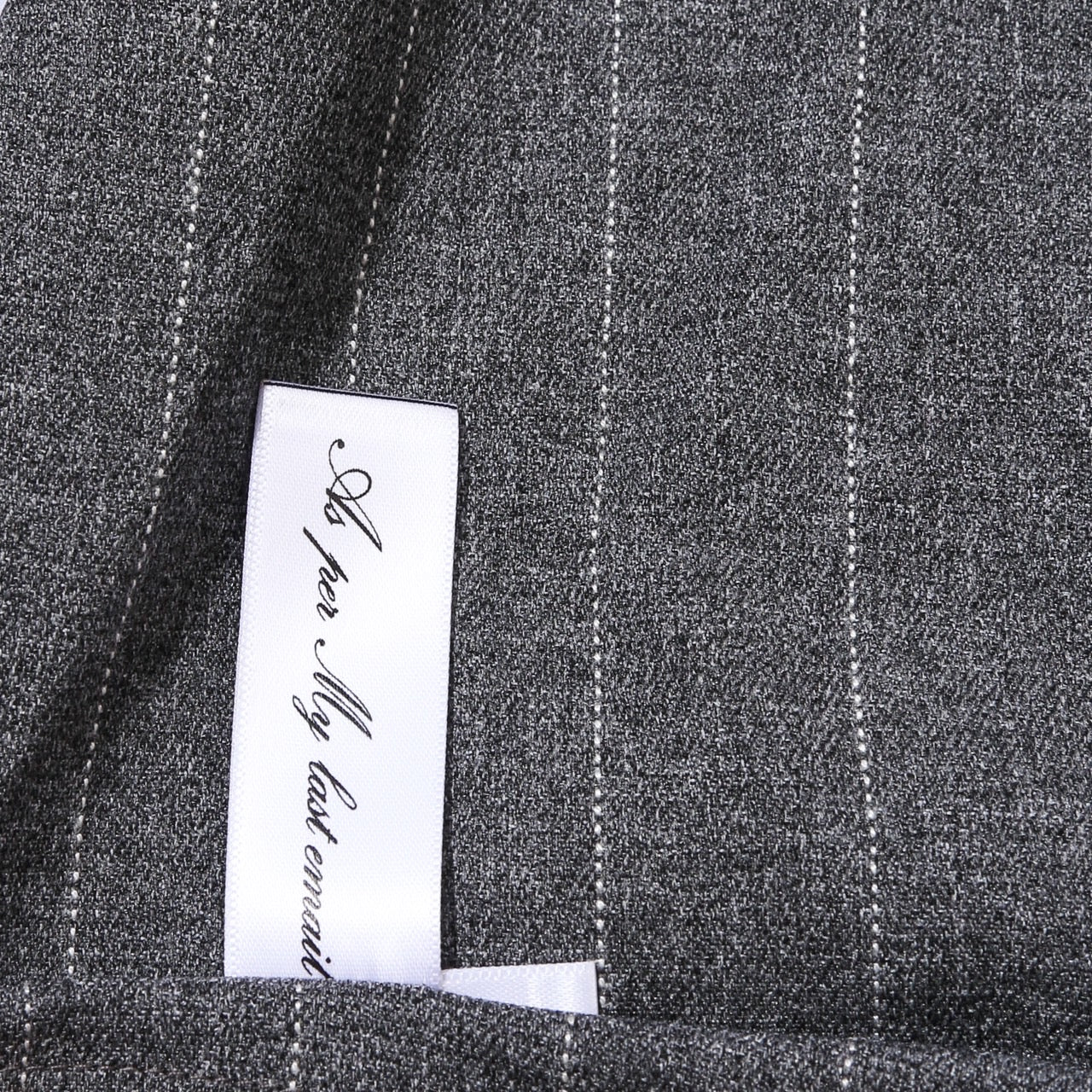 Wool Wrap Pleated Skort Grey