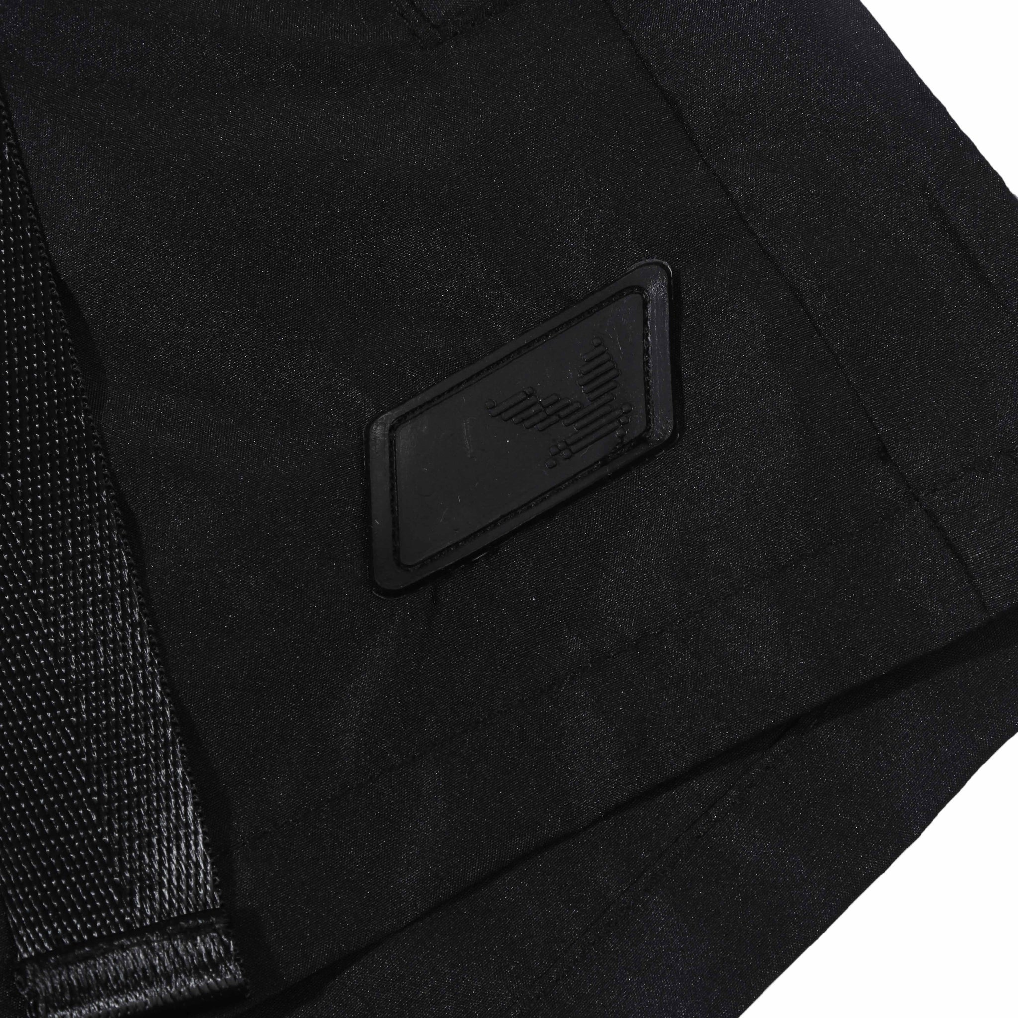Cargo Skort Luxe Nylon Fuzzy Black