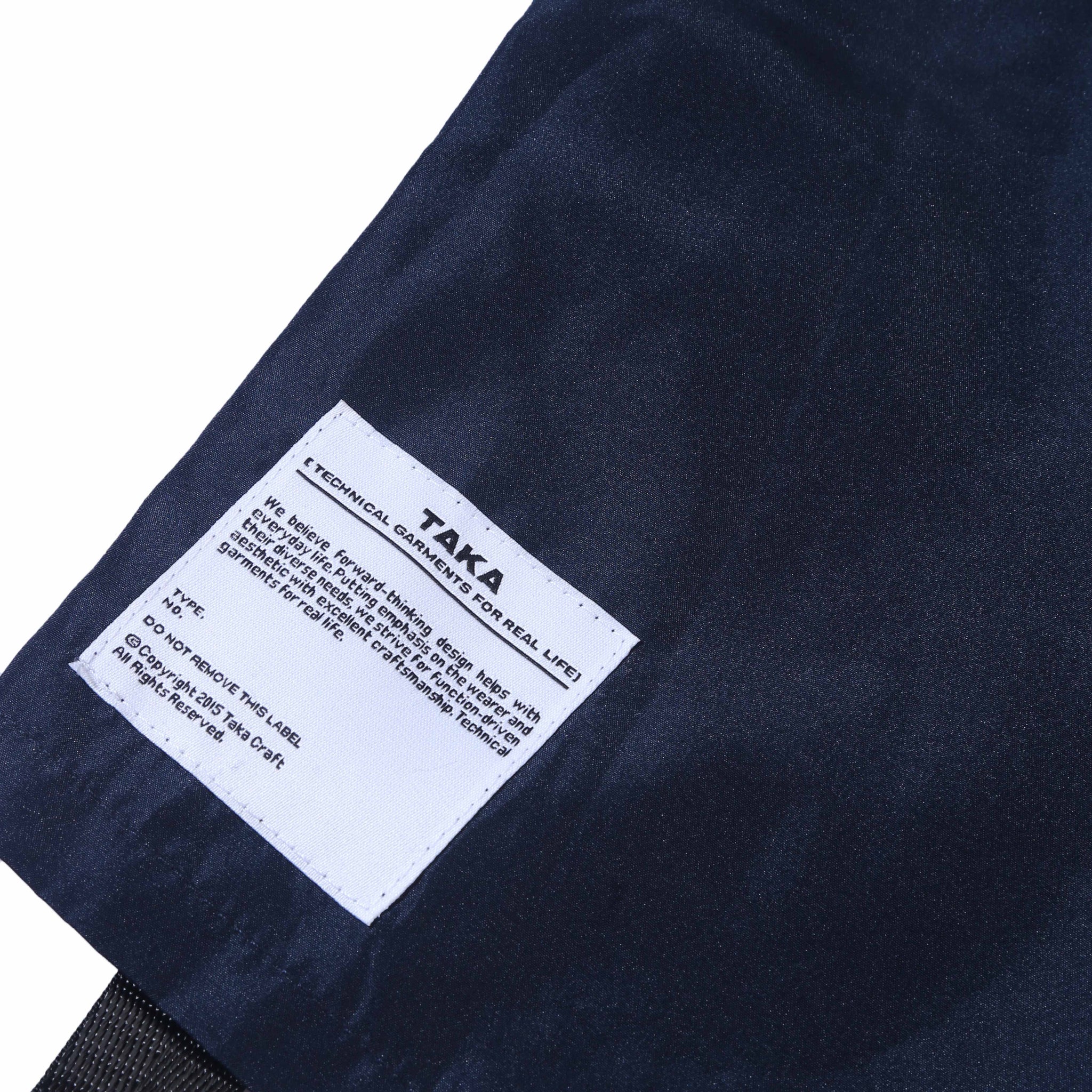 Cargo Skort Luxe Nylon Navy