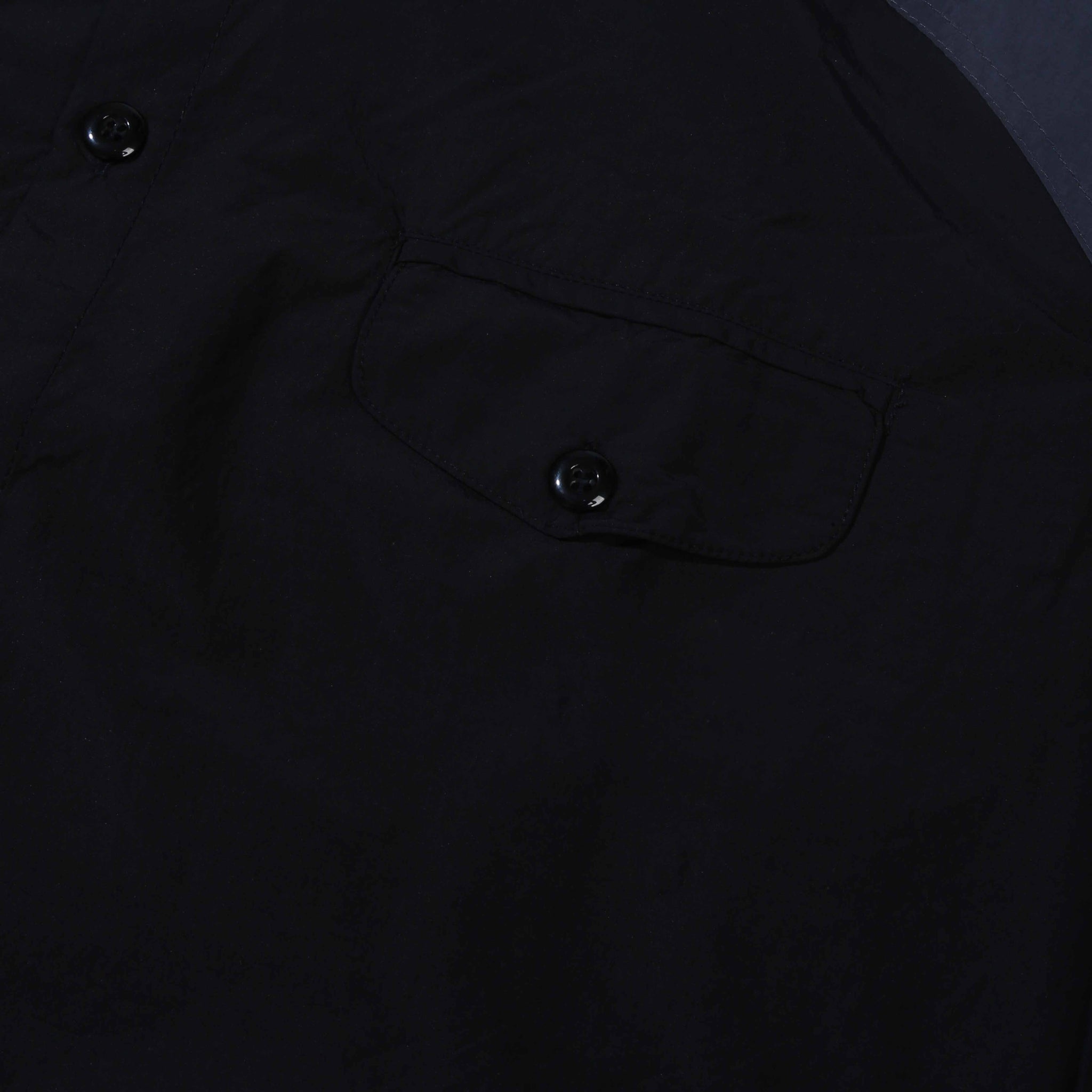 Shell Nylon Overshirt Black