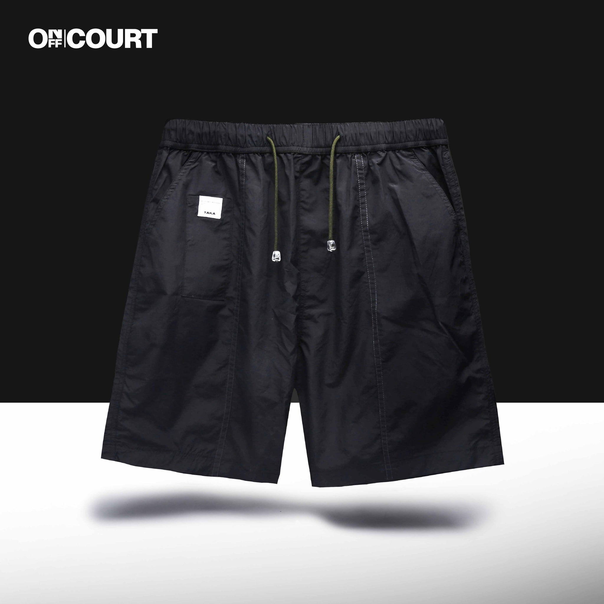 Shell Nylon Shorts Black