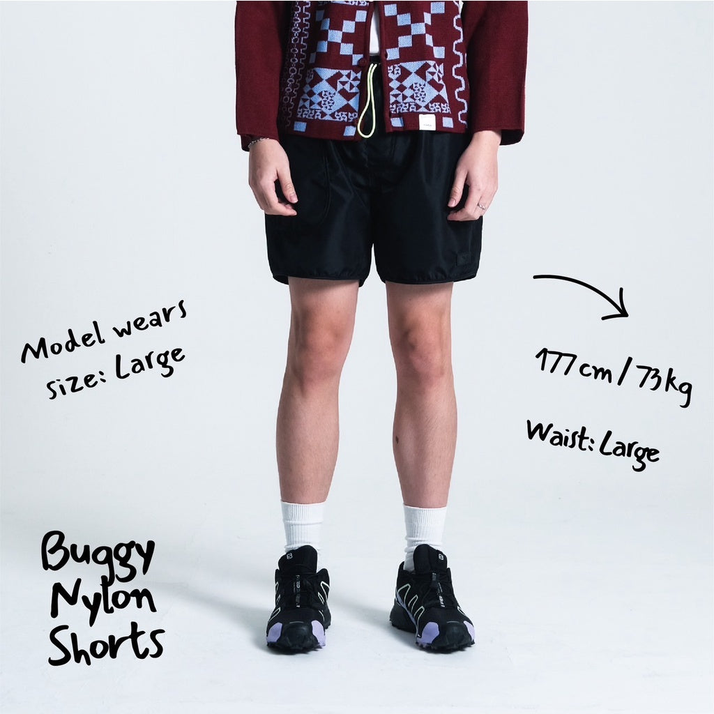 Buggy Nylon Shorts Pro Luxe Black